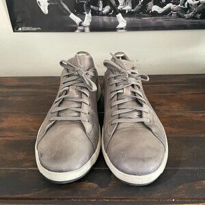 Cole Haan Grey Leather Low‑Top Sneakers | Men’s 10.5 US | Minimal Wear